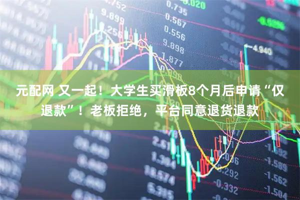 元配网 又一起！大学生买滑板8个月后申请“仅退款”！老板拒绝，平台同意退货退款